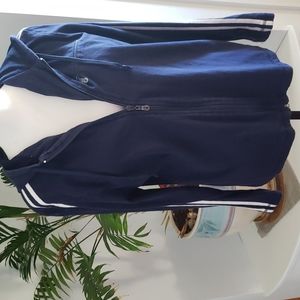 Women's workout jacket size large.
